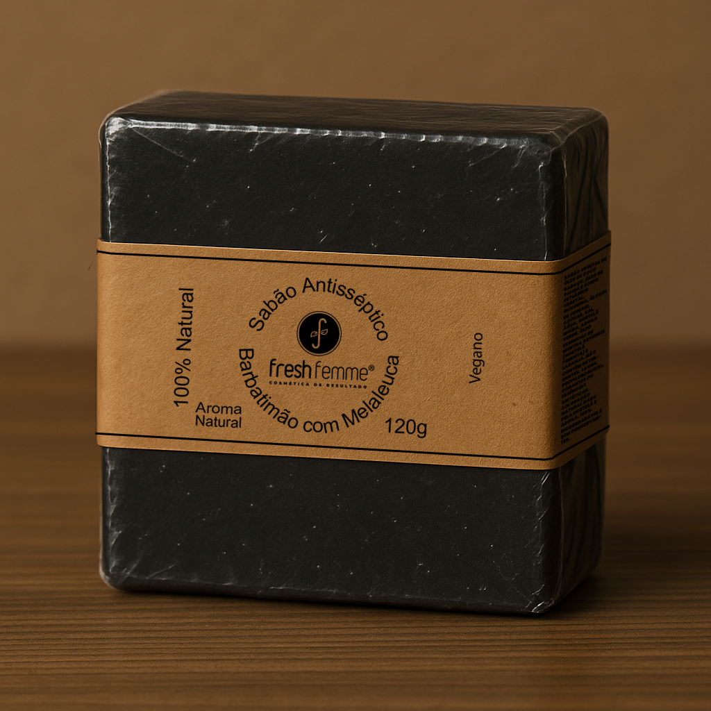 Kit Spray Refrescante Para Calores Menopausa + Sérum Concentrado + Sabonete Antisséptico Natural de Barbatimão com Melaleuca FreshFemme