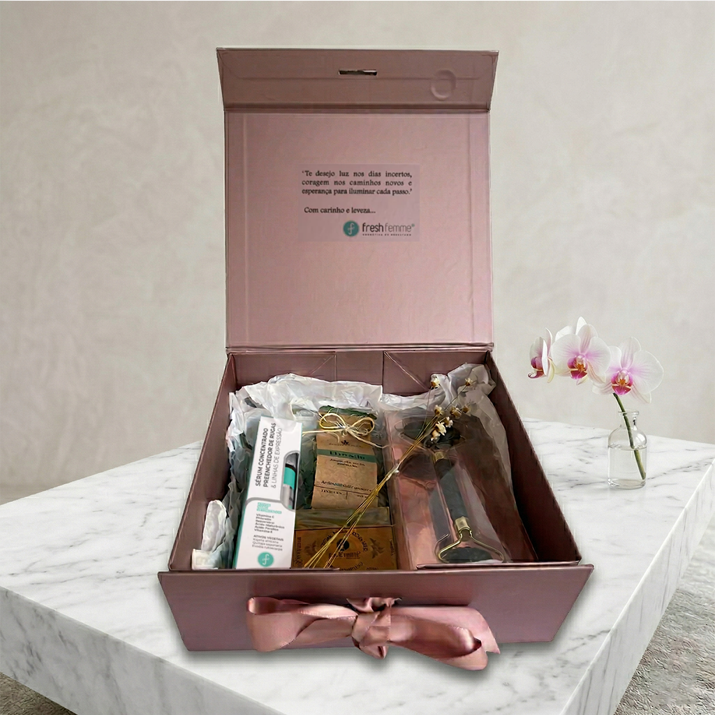 Kit Presente Glow Fresh - FreshFemme | Kit de Autocuidado e Beleza Feminina