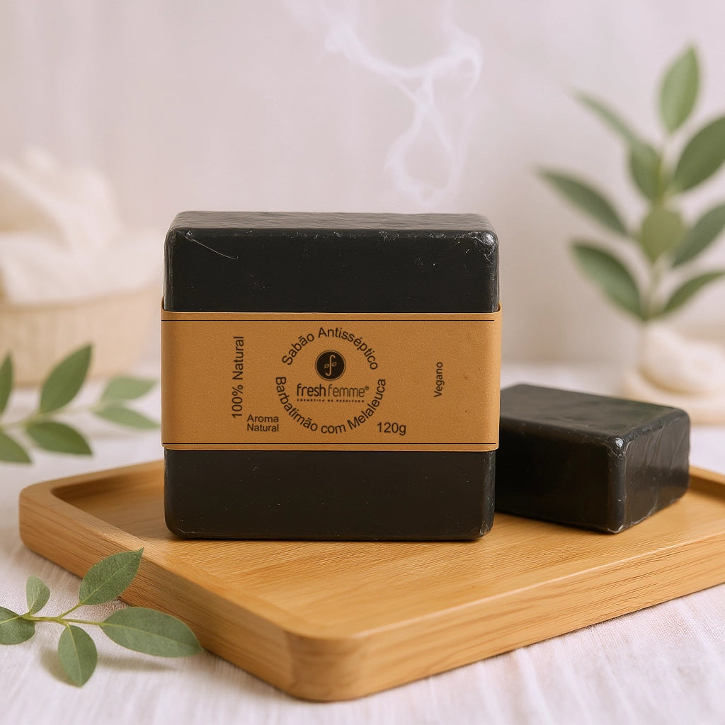Kit de Sabonetes Naturais & Veganos com 3 unidades FreshFemme