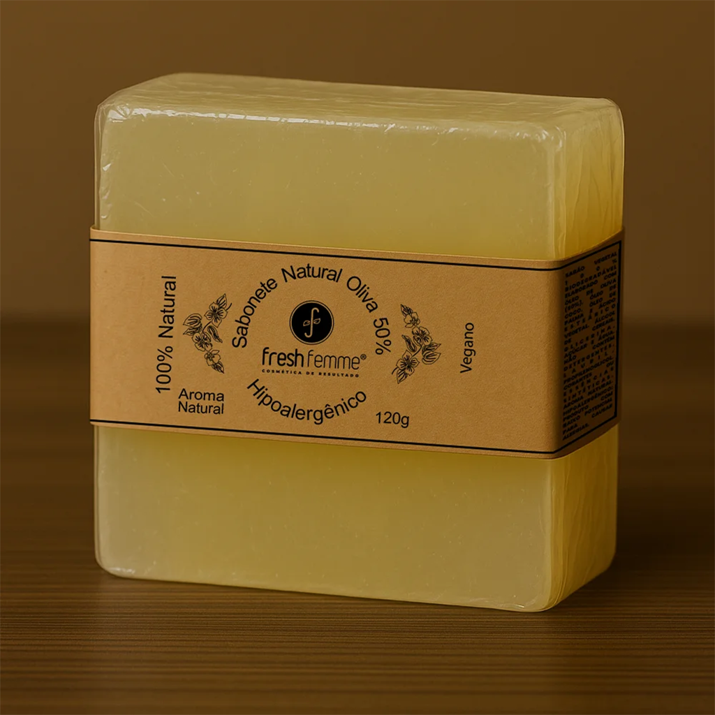 Kit Sérum FreshFemme + Sabonete Hipoalergênico Natural de Oliva 50%