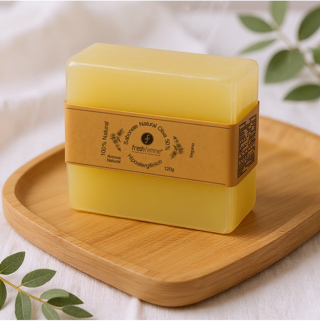 Kit Sérum FreshFemme + Sabonete Hipoalergênico Natural de Oliva 50%